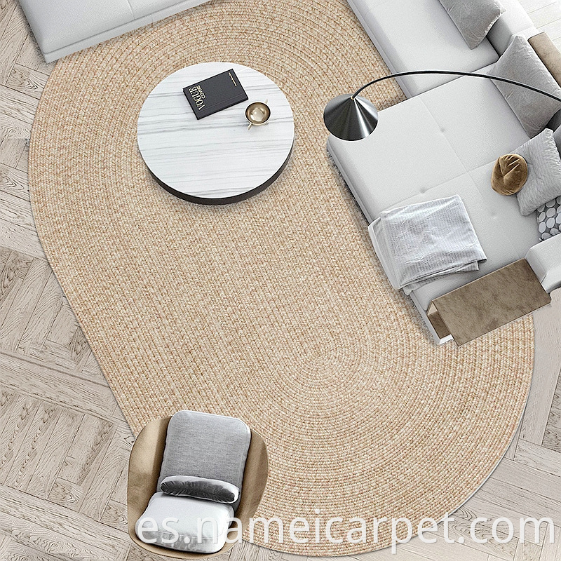 Polypropylene Round Patio Outdoor Carpet Area Rug Floor Mats 172